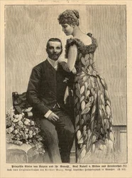 Prinzessin Elvira von Bayern (1868–1943) mit ihrem Ehemann Rudolf von Wrbna-Kaunitz-Rietberg-Questenberg und Freudenthal